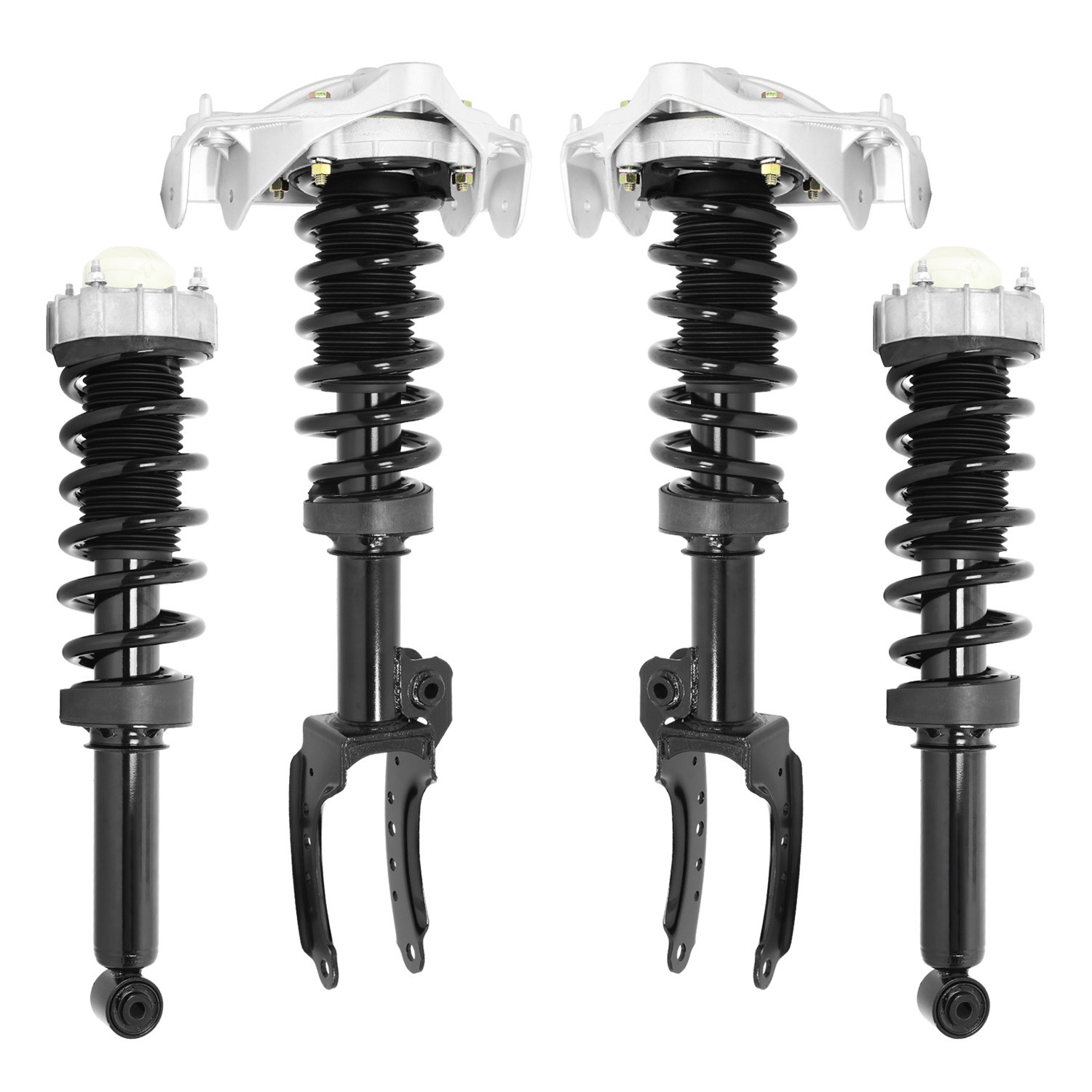 Unity Air Spring To Coil Spring Conversion Kit Front And Rear Fits Audi