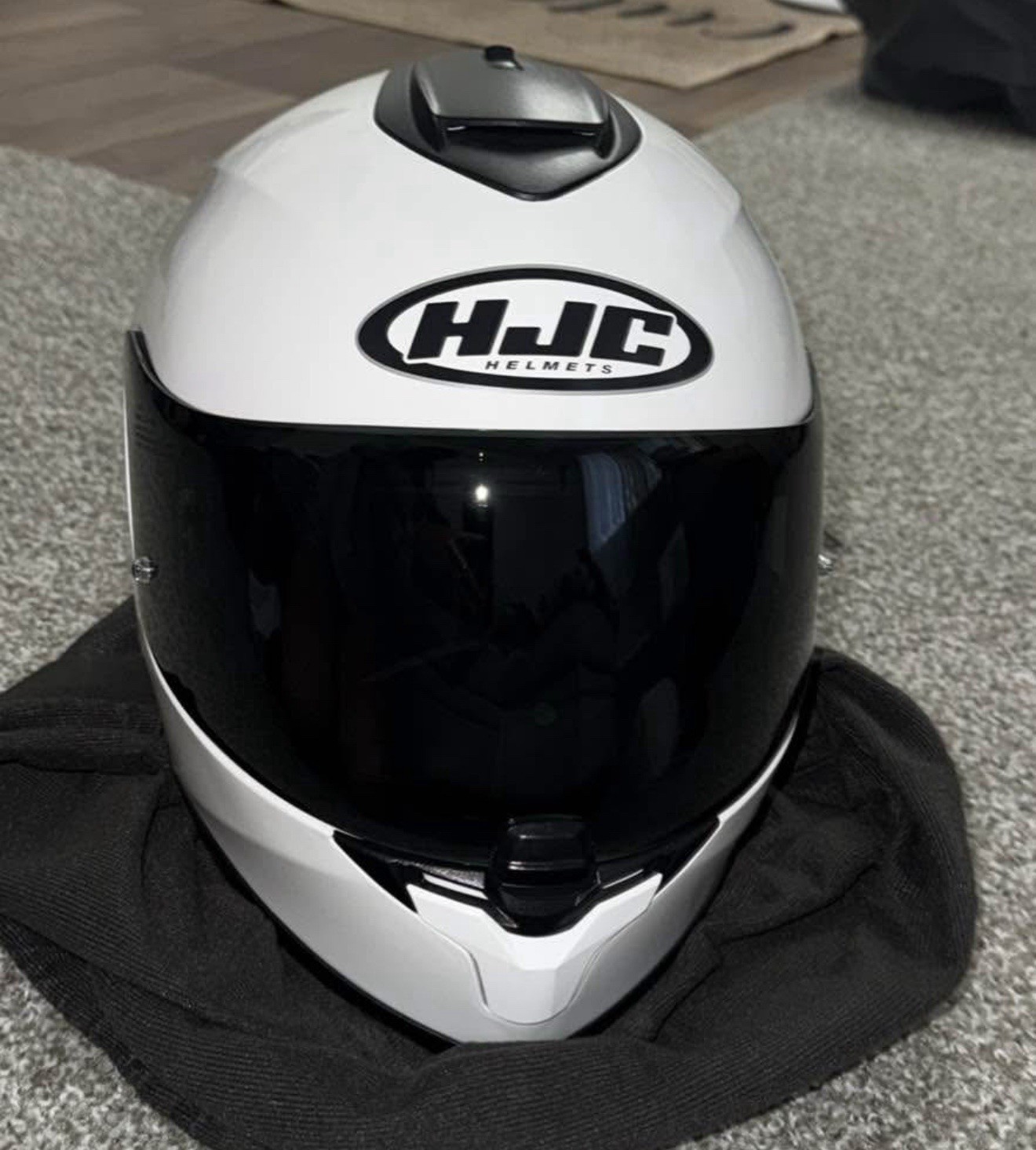 HJC C70 Motorcycle Helmet W/ Sena Bluetooth