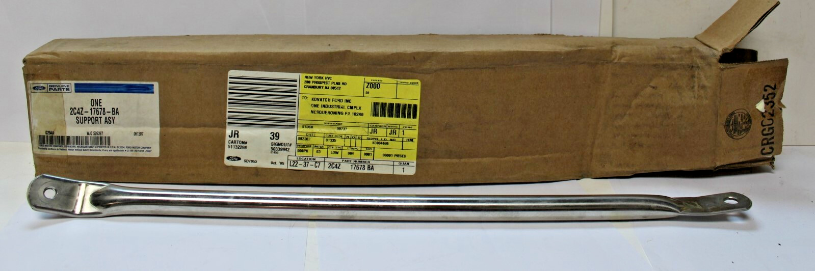 RH Side View Mirror Support Assembly 2C4Z-17678-BA 2007-09 Ford Econoline (SVM50