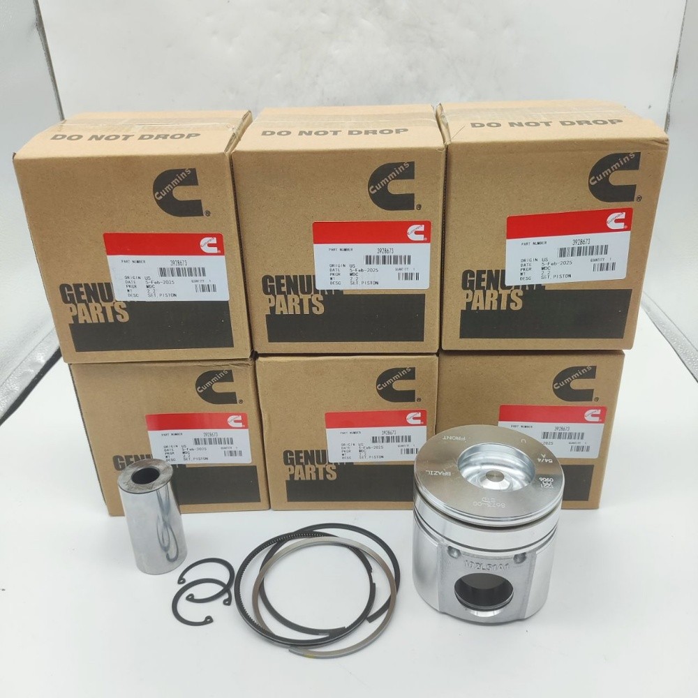 6X 3928673 STD Standard Pistons Kit For 94-98 Dodge Ram2500 Cummins 6BT 5.9L 12V 6X 3928673 STD Standard Pistons Kit For 94-98 Dodge Ram2500 Cummins 6BT 5.9L 12V