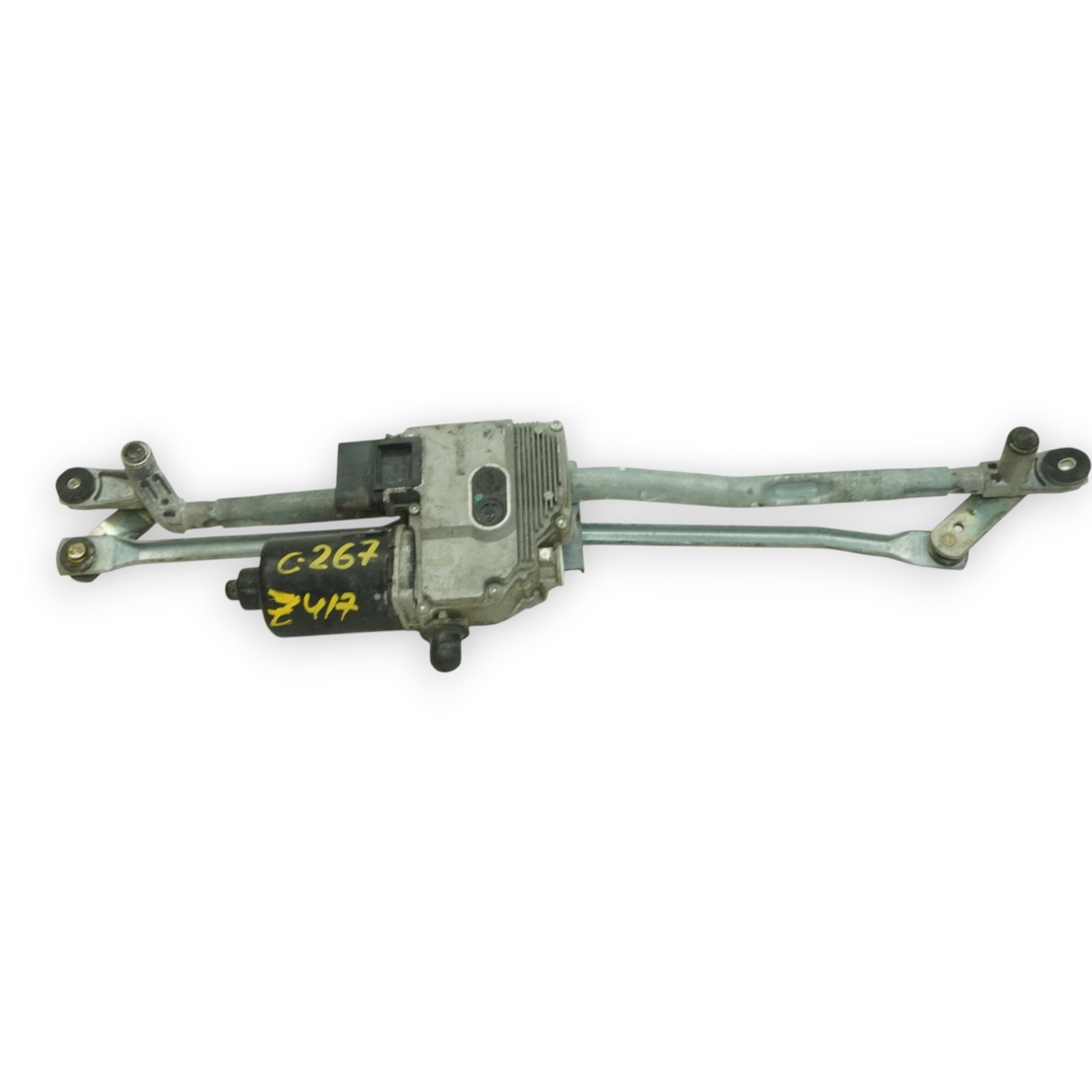 03-18 Bentley Continental GT Wiper Transmission Linkage Motor 3W1955023E OEM