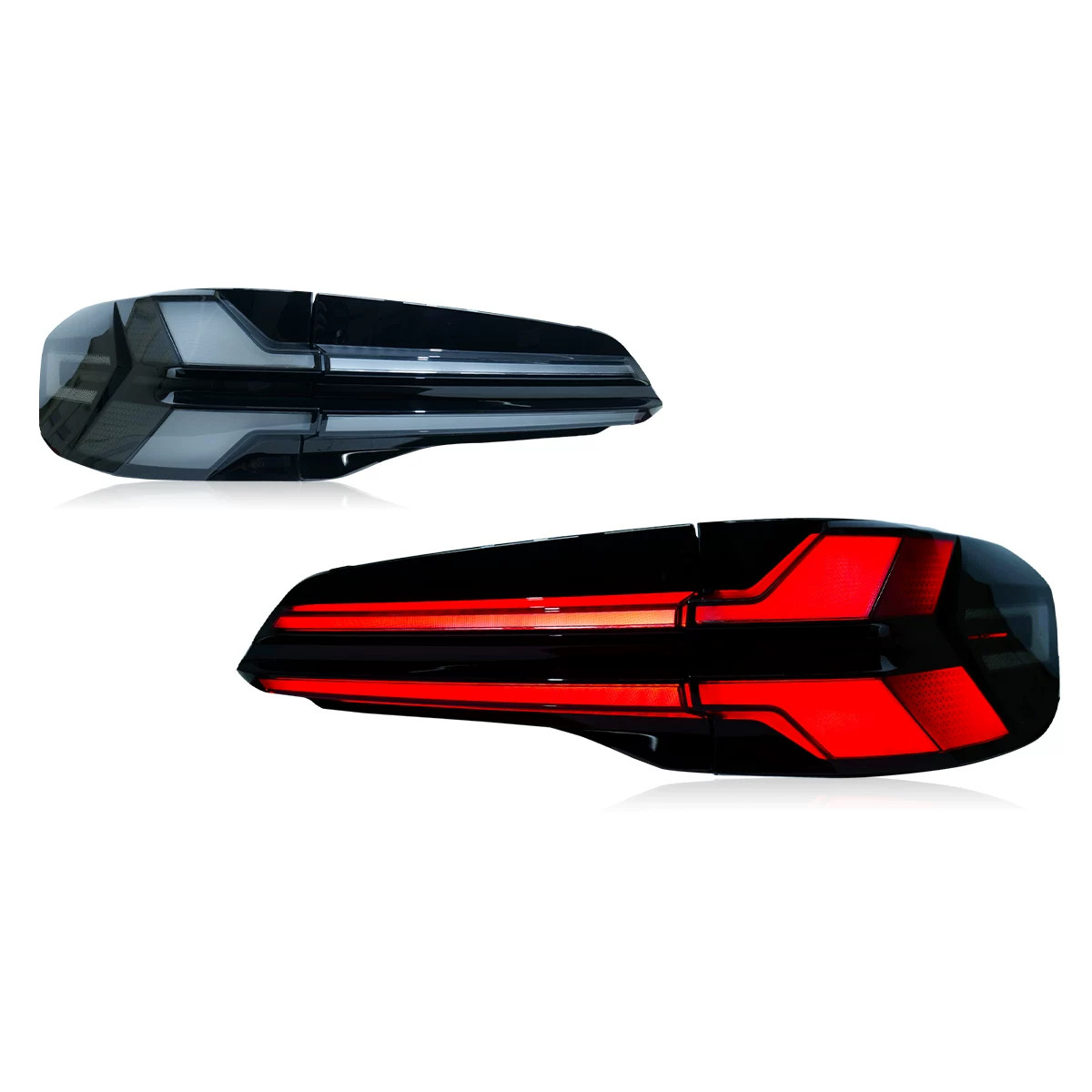 Smoke Black Set LED Upgrade Tail Lamp Lights for BMW X5 G05 LCI 2019-2022 20 21 Smoke Black Set LED Upgrade Tail Lamp Lights for BMW X5 G05 LCI 2019-2022 20 21