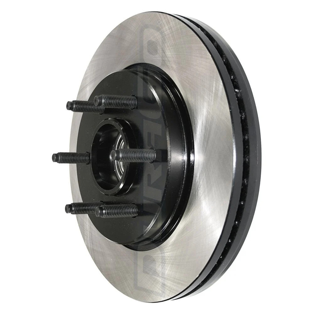 For Ford F-150 04-08 Brake Rotor Electrophoretic Coated Plain Vented Front Brake