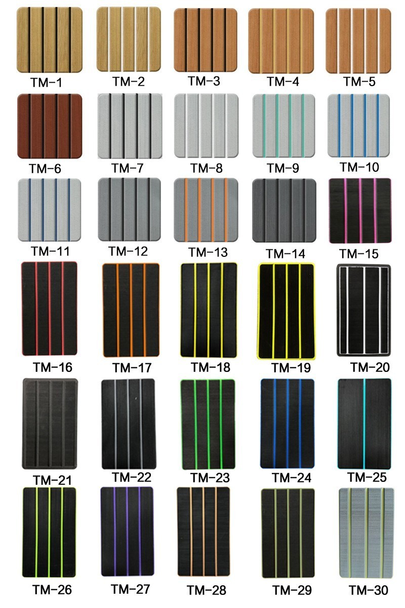 Non-slip Eva Pad Jet Ski Marine Traction Mats Custom For 1991-1993 Kawasaki SC