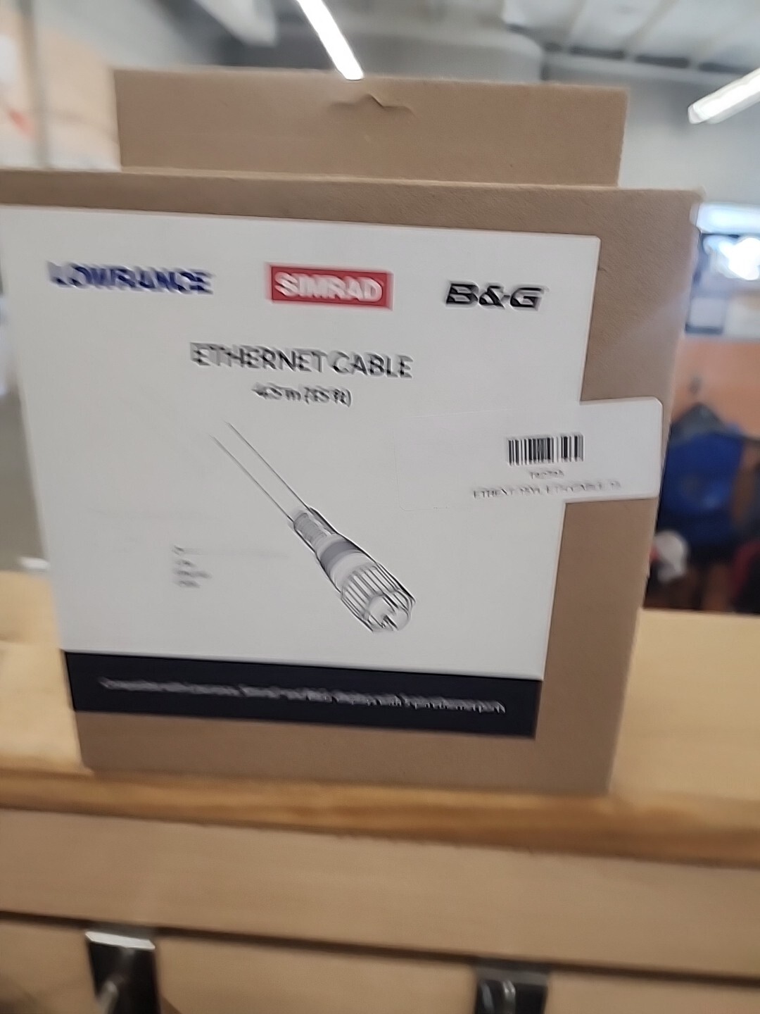 Lowrance 15ft Ethernet Cable ETHEXT-15YL 000-0127-29