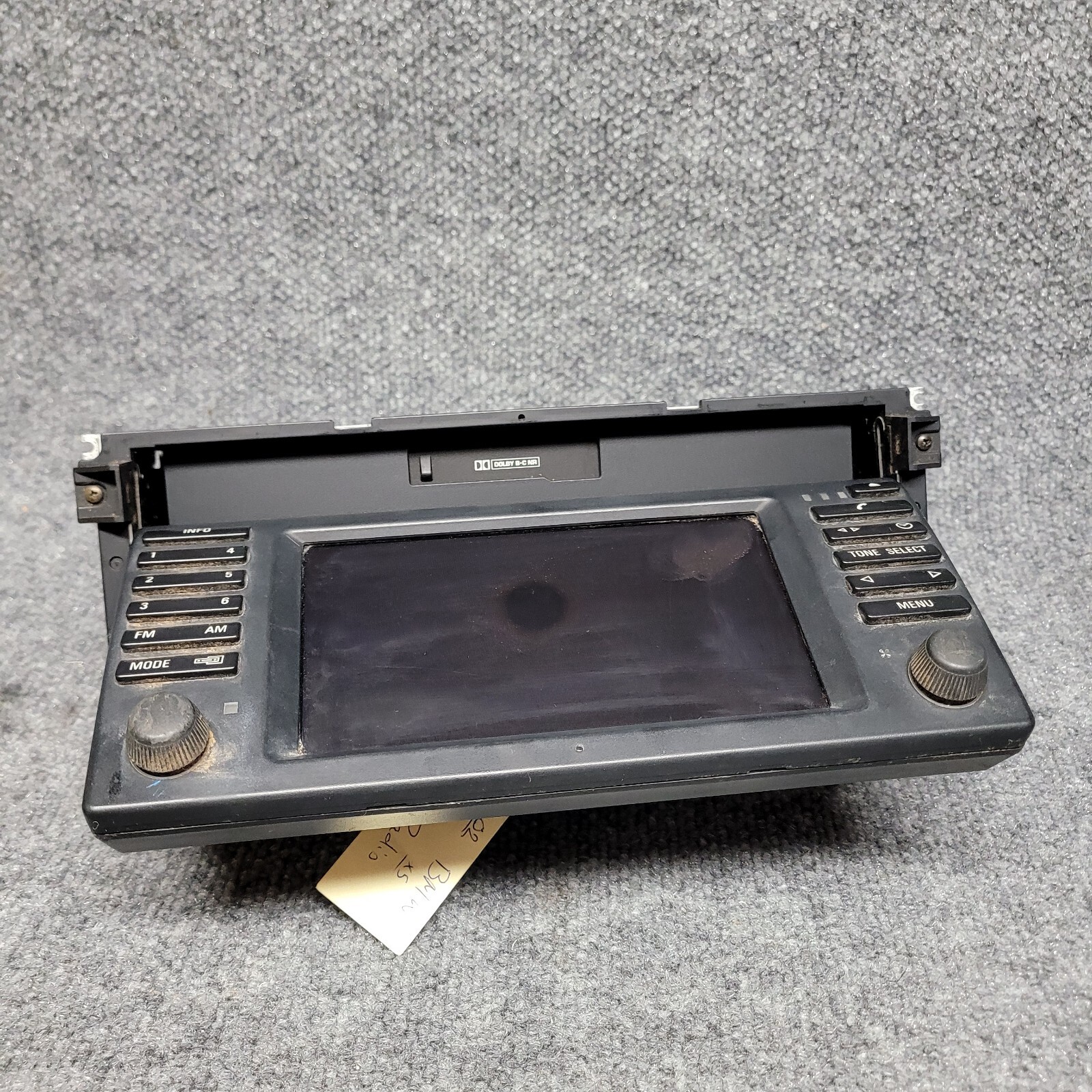 BMW Alpine ZB Board monitor Radio UNTESTED Cassette 65.52-6 916 609