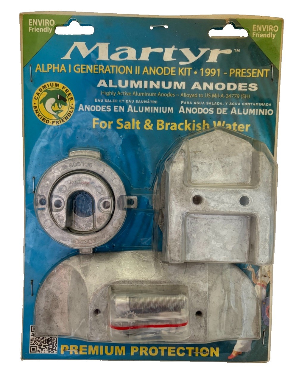 Martyr Anodes CMALPHAKITA Aluminum MerCruiser Alpha 1 Gen 2 I/O Kit Martyr Anodes CMALPHAKITA Aluminum MerCruiser Alpha 1 Gen 2 I/O Kit
