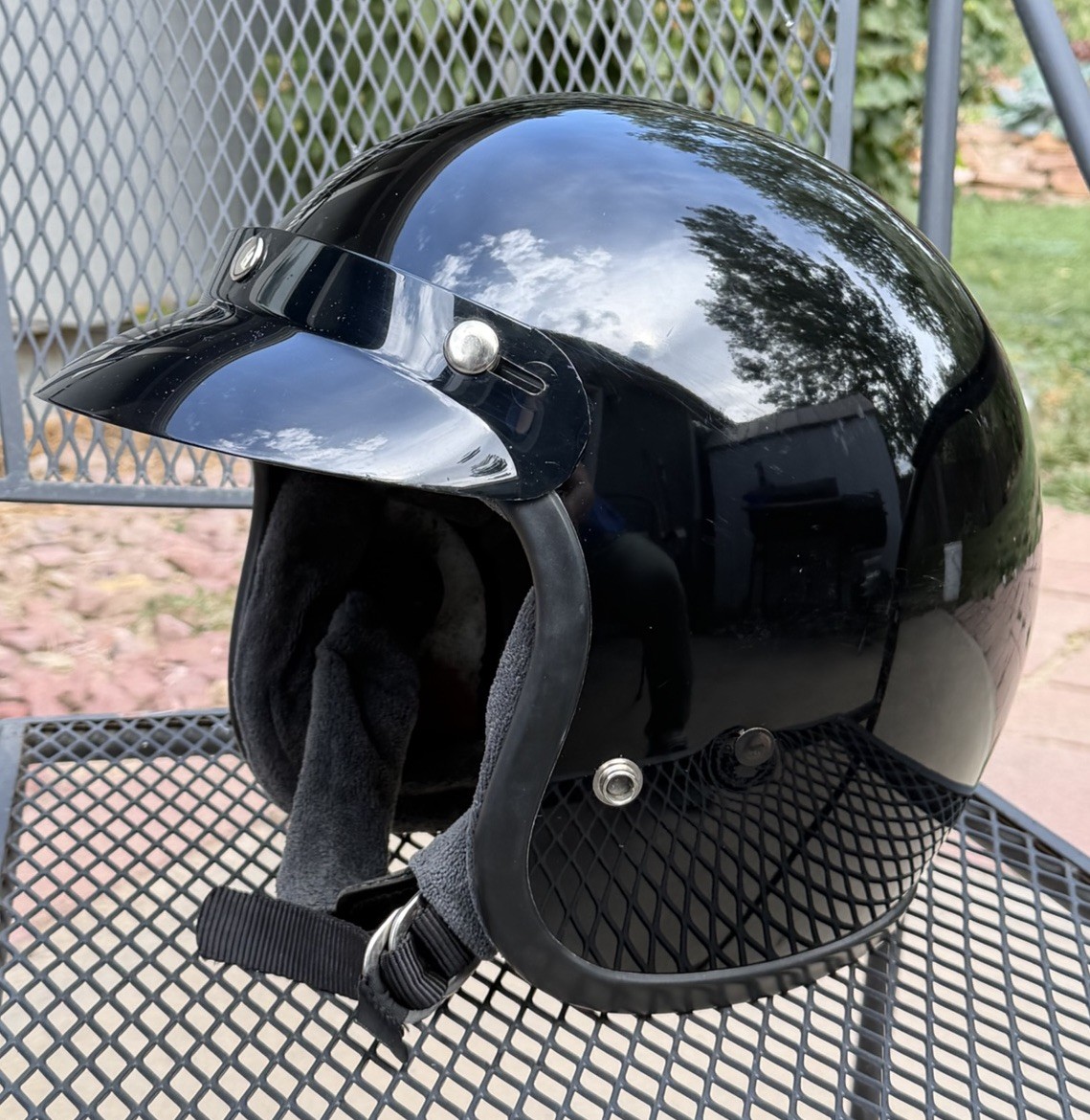 Bell Magnum Vintage Racing Helmet 7 1/2 With Visor