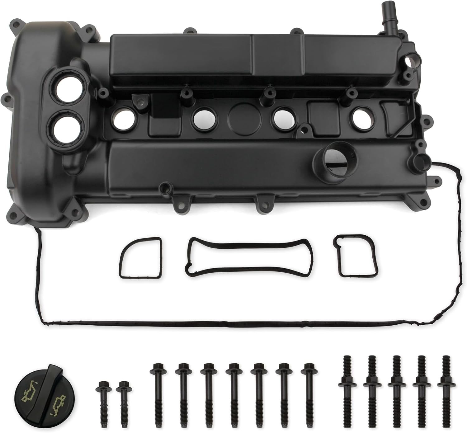 MITZONE Upgrade Aluminum Valve Cover Compatible with 2012 2013 2014 Ford Focus 2 MITZONE Upgrade Aluminum Valve Cover Compatible with 2012 2013 2014 Ford Focus 2