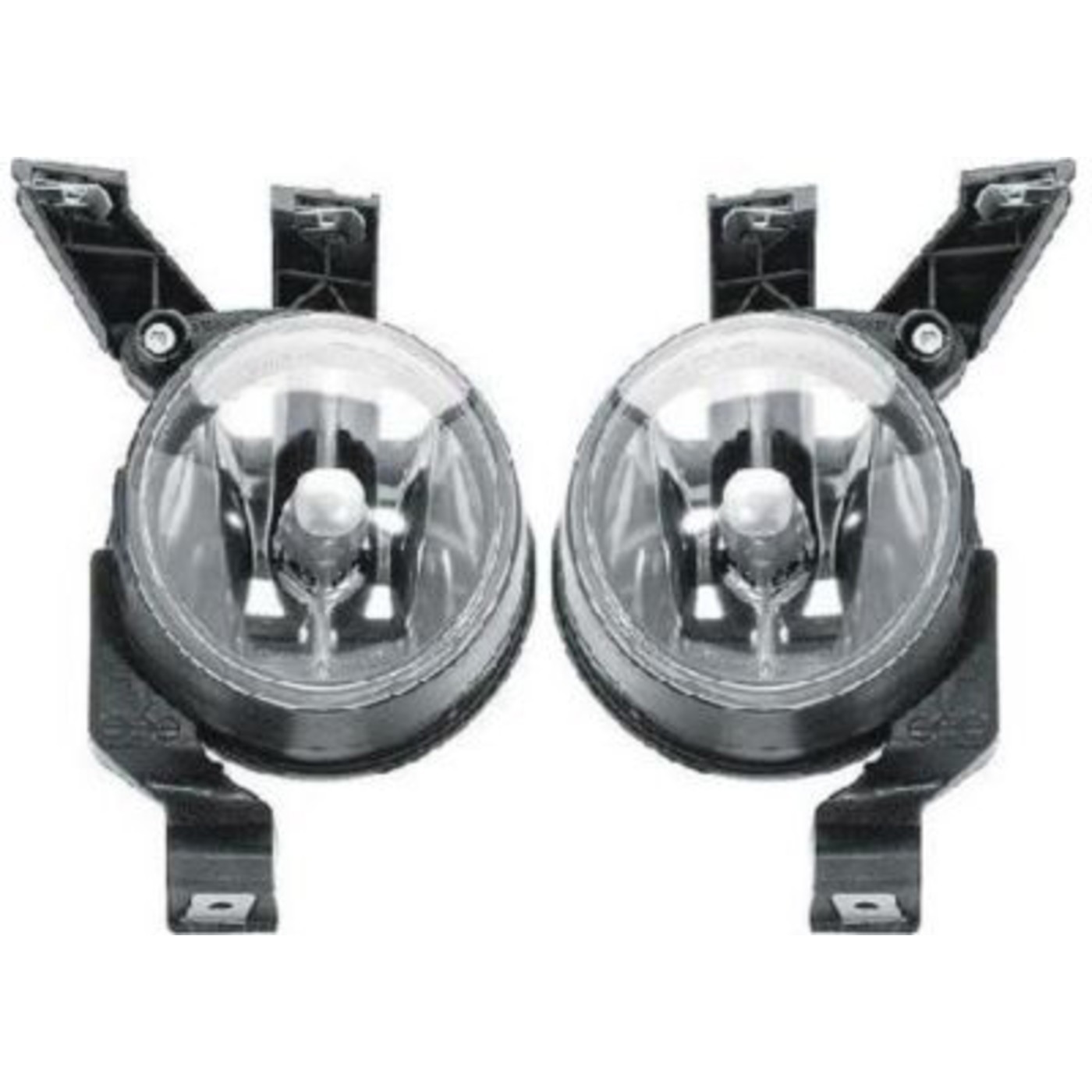 Set of 2 Clear Lens Fog Light For 98-00 Volkswagen Beetle LH & RH CAPA w/ Bulbs