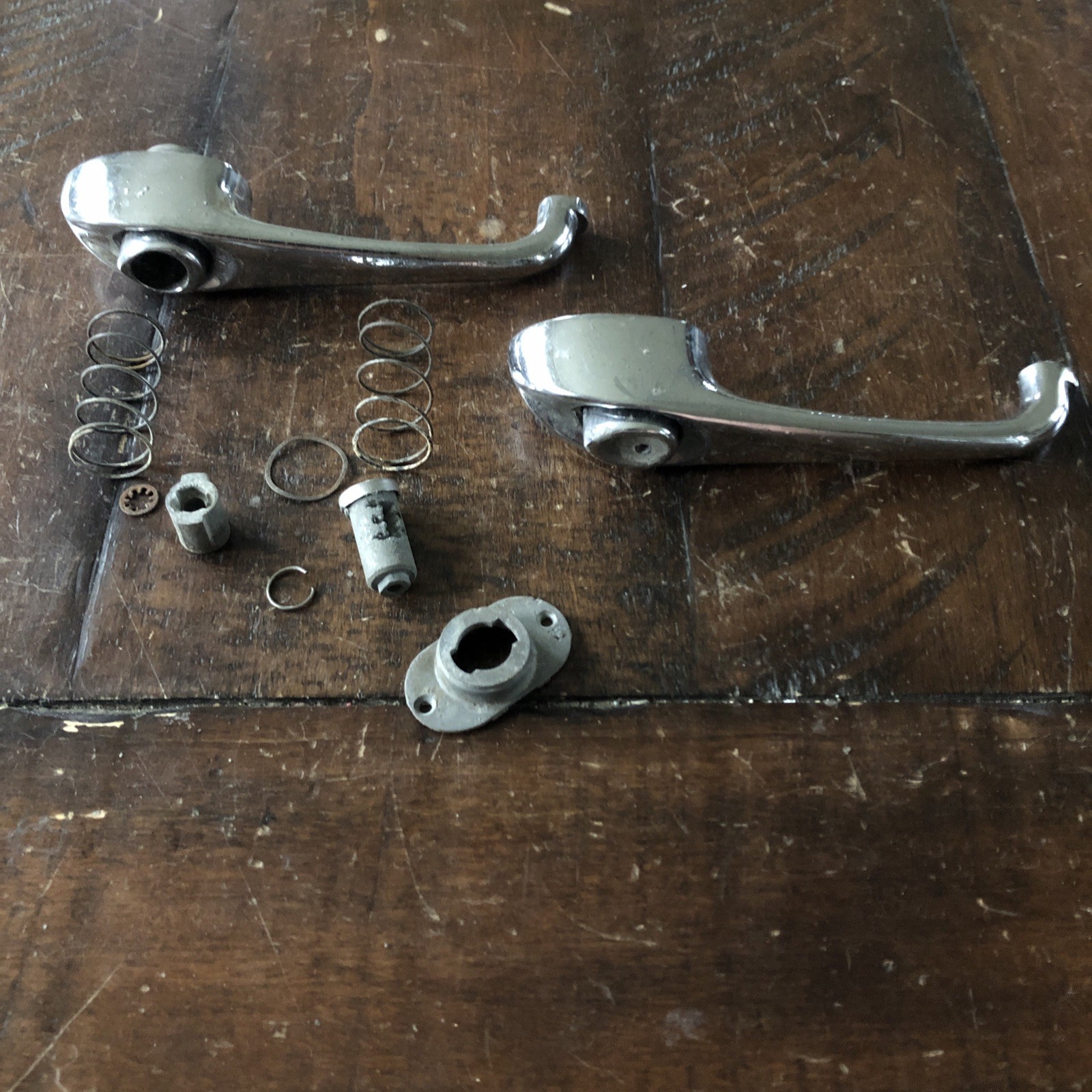 1959 To 1964 Daimler Dart SP250  Exterior Chrome Door Handle Pair For Parts