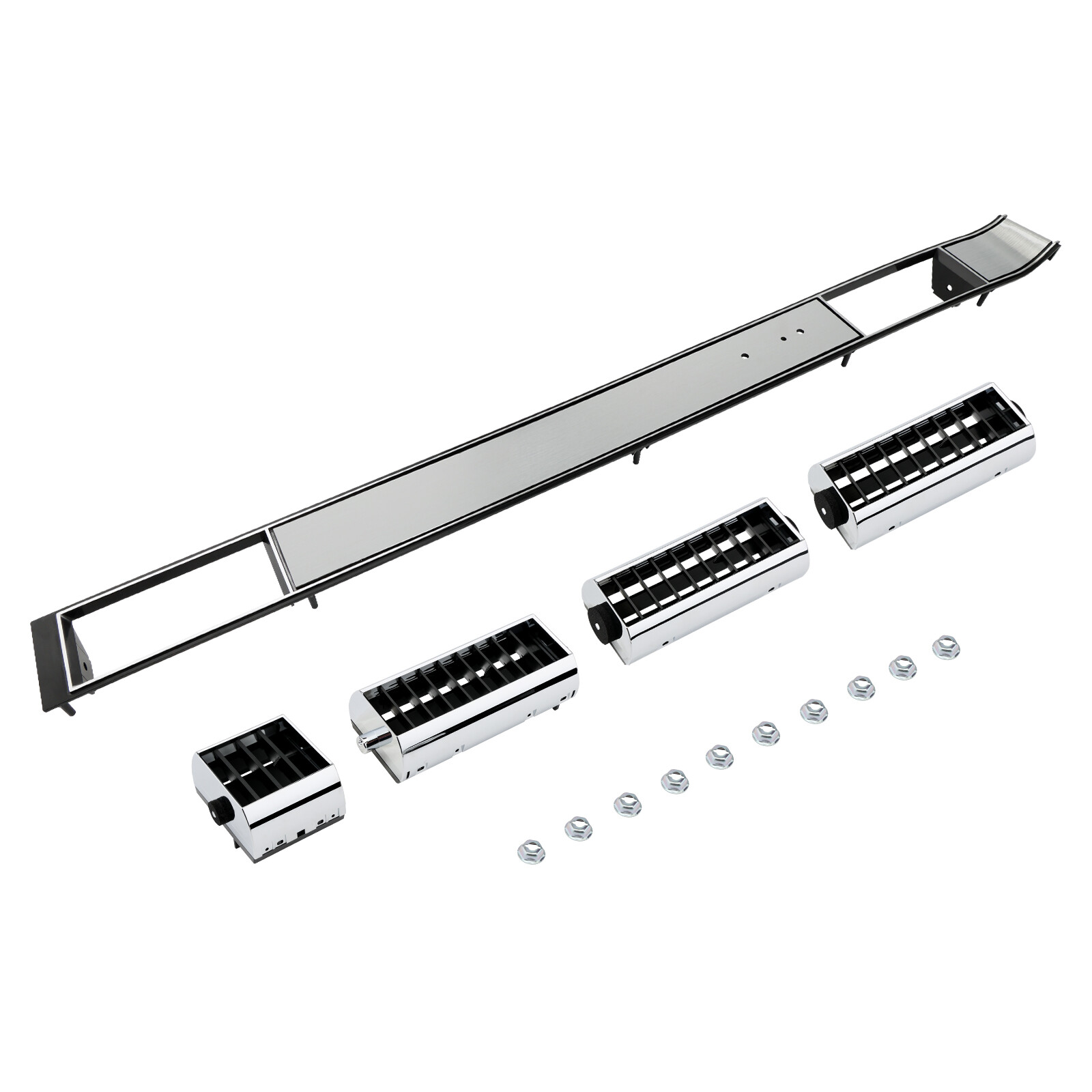Center Dash A/C Air Vent Trim Plate For 81-91 Chevy Silverado GMC C/K 1500 2500