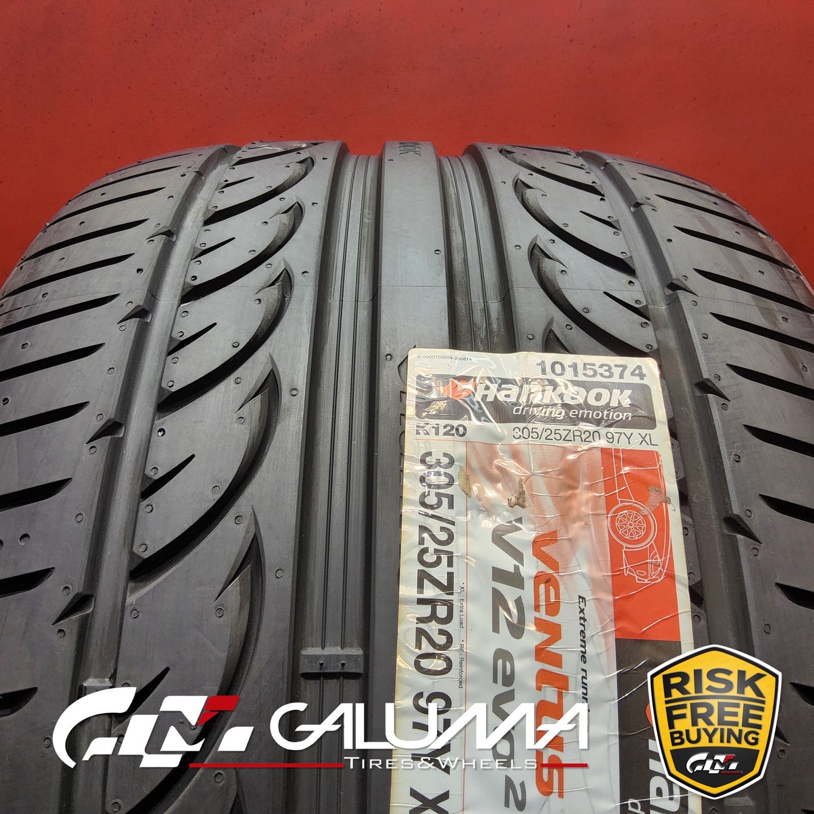 1 Tire New Hankook Ventus V12 Evo2 (K120) XL 305/25/20 ZR20 3052520 97Y #97442