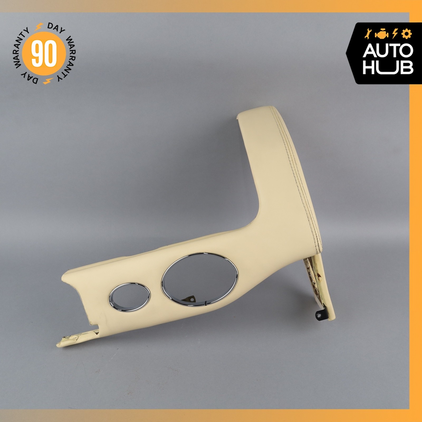 99-02 Bentley Arnage / RR Seraph Left Side Outer Dashboard Trim Panel Beige OEM