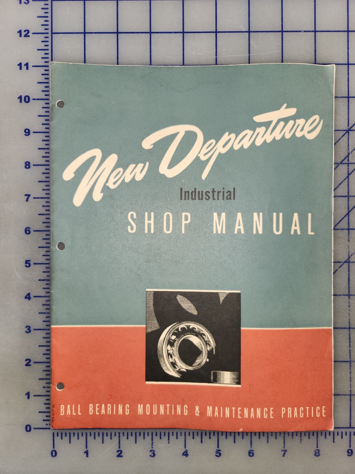 1940s New Departure Ball Bering Shop Manual Original 1940s New Departure Ball Bering Shop Manual Original