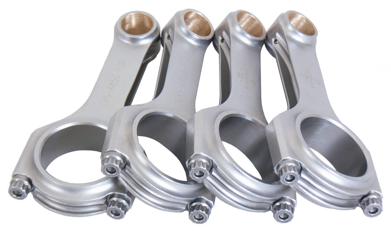 Eagle Standart Forged 4340 Steel H-Beam Rods Set of 4 Fits Toyota 2TG / 3TC