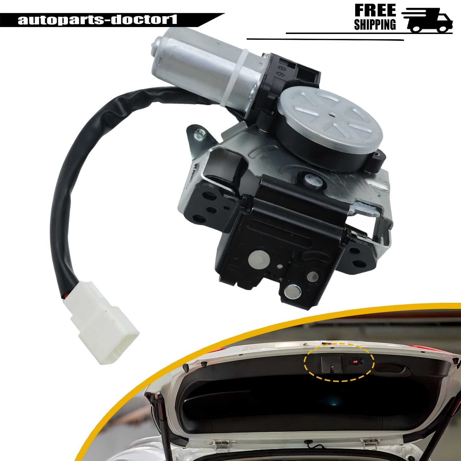 Fit 2011-2020 Toyota Sienna Rr Trunk Lid Latch Lock Actuator Assembly 6935008040
