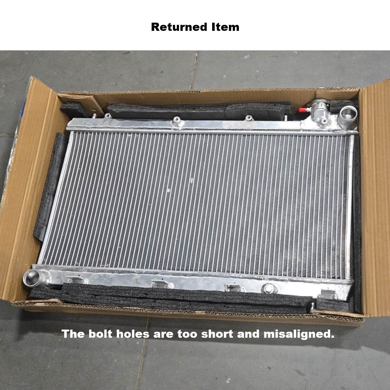 Discount Aluminum Radiator For Subaru Forester XT XS X 2.5L H4 2004-2008 2007 06
