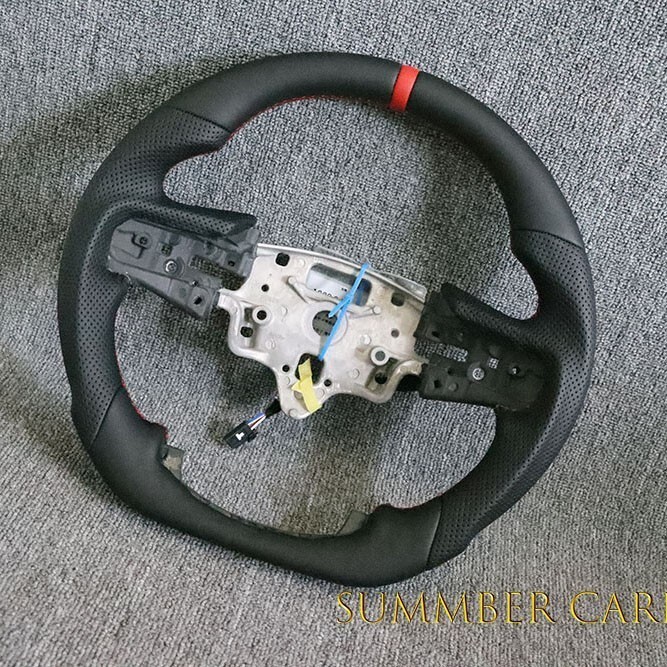 Perforated Leather Steering Wheel Fits Silverado 1500 Tahoe 2019-2024 W/Heated