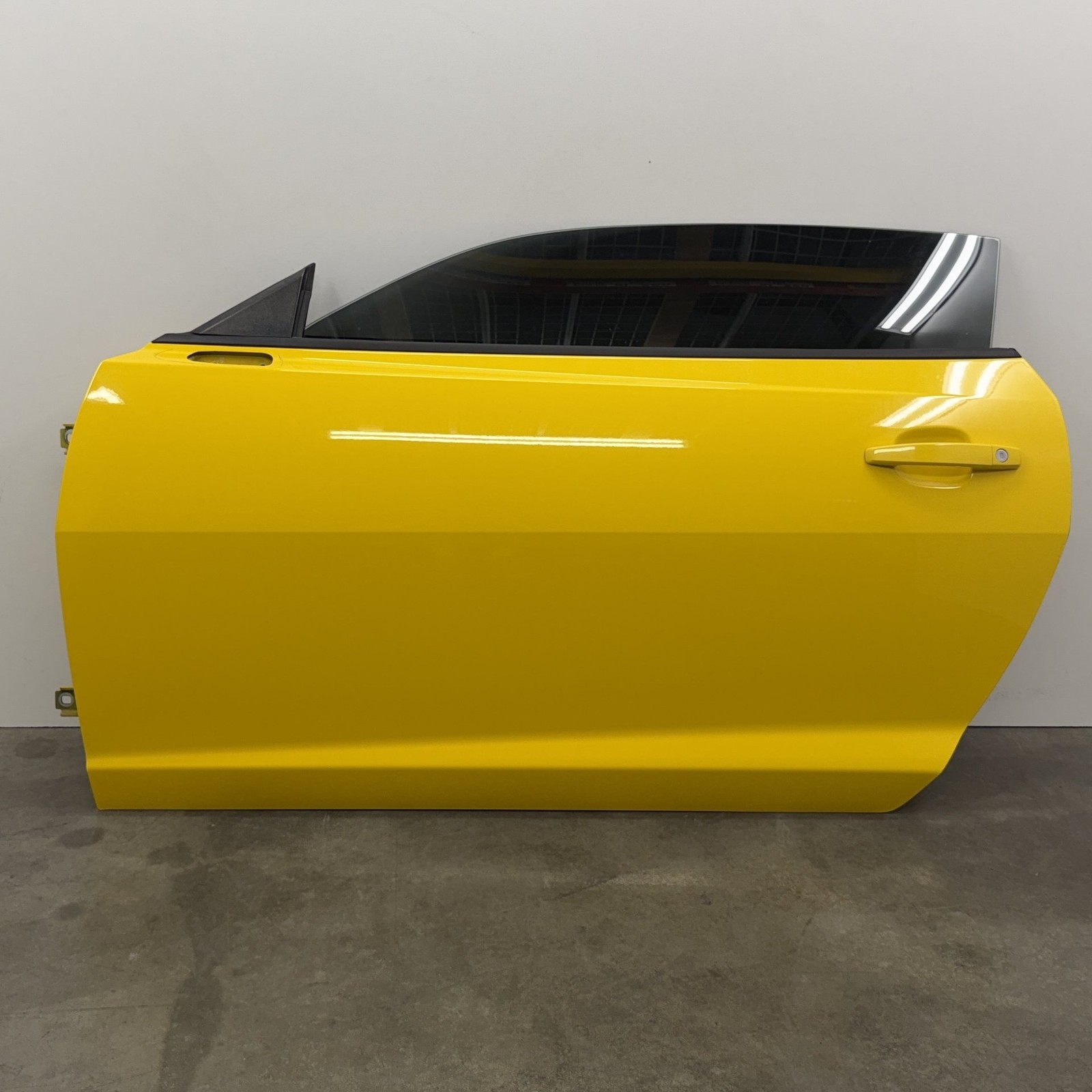 2010-2015 Chevrolet Camaro Coupe Driver Left Door Shell Complete W/ Glass OEM