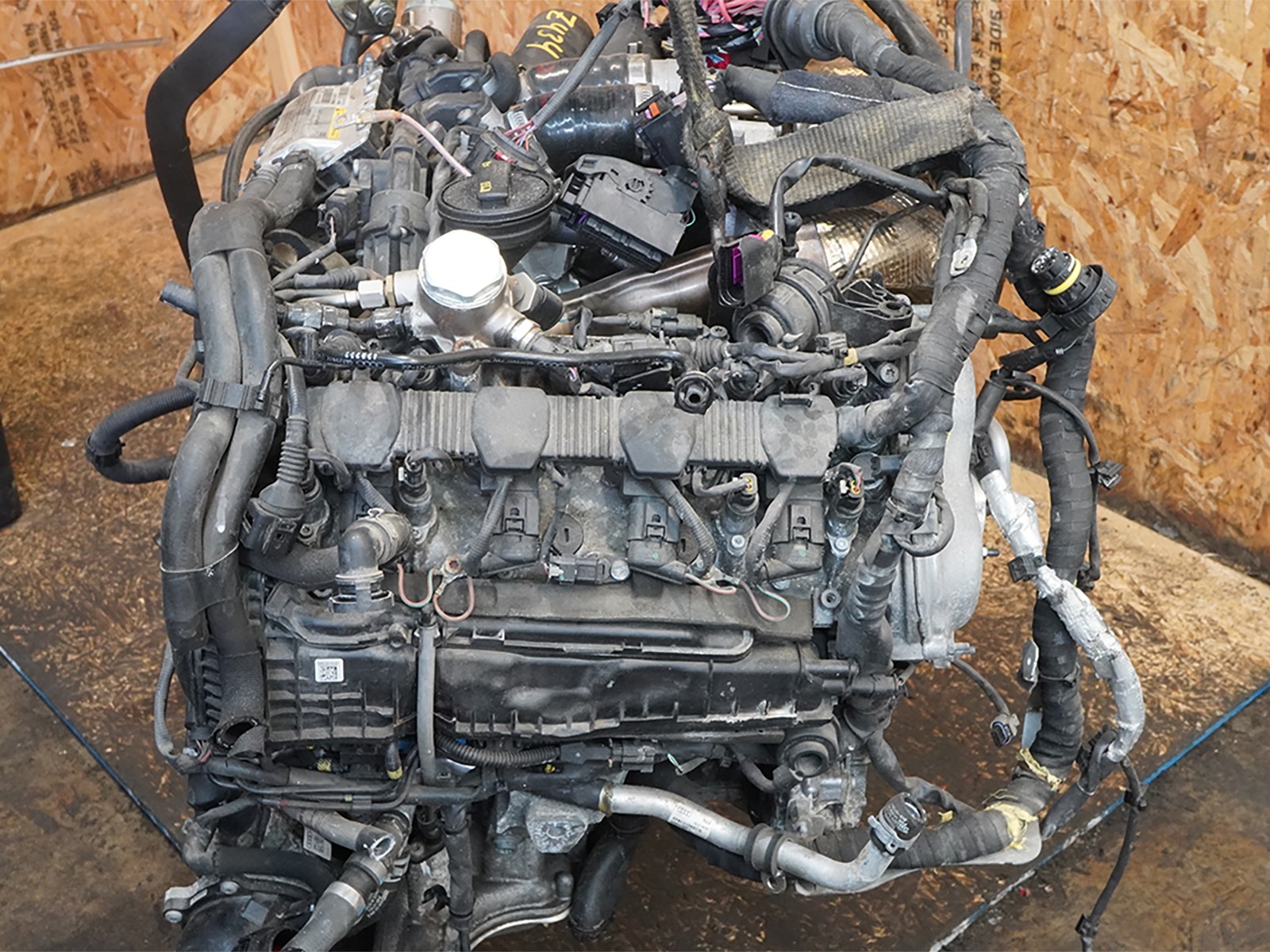 16-17 Audi S6 S7 C7 4.0T CTG V8 Twin Turbo Engine Motor AWD 079100033L OEM