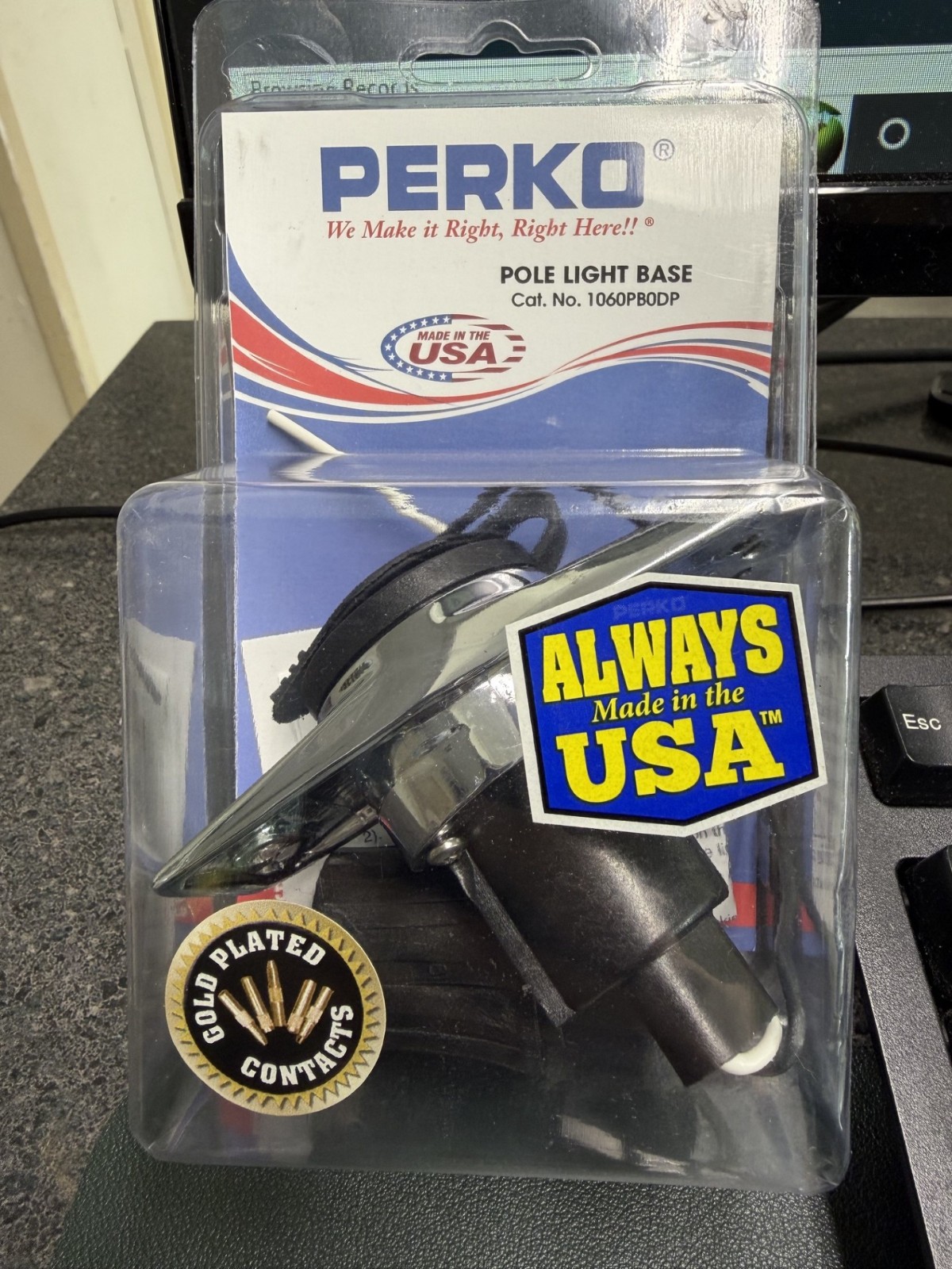 Perko Spare Plug-In Base #1060PB0DP Perko Spare Plug-In Base #1060PB0DP