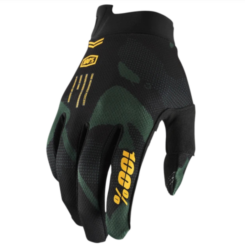 100% Itrack Ultralight Motocross Gloves Sentinel Black - Small 100% Itrack Ultralight Motocross Gloves Sentinel Black - Small