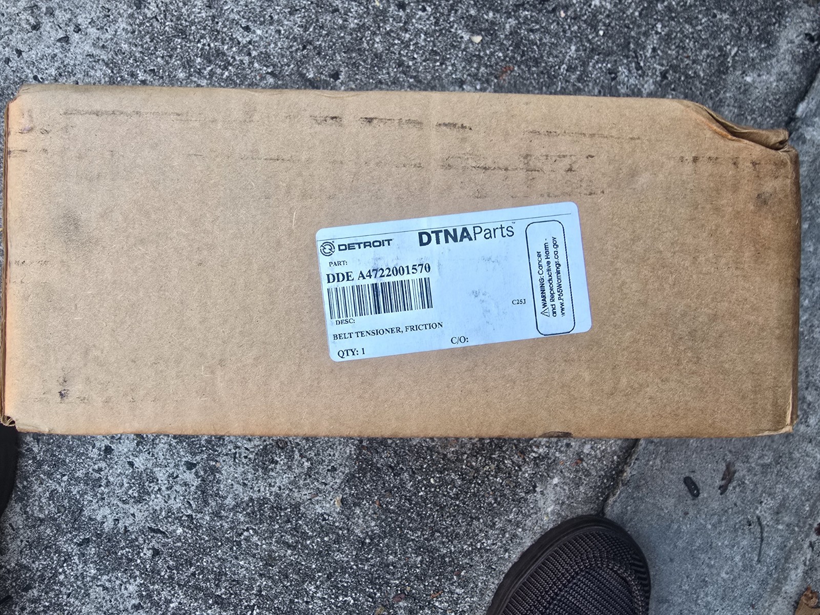 Brand New In Box Detroit Belt Tensioner