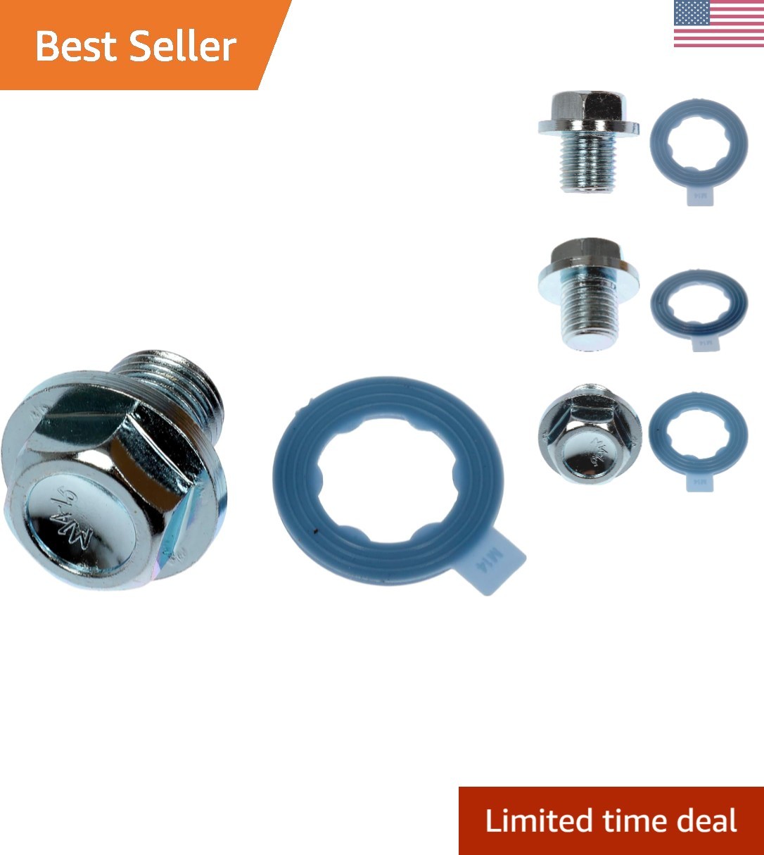 Dorman Oil Drain Plug M14-1.50, 17mm Head - Durable & Reliable