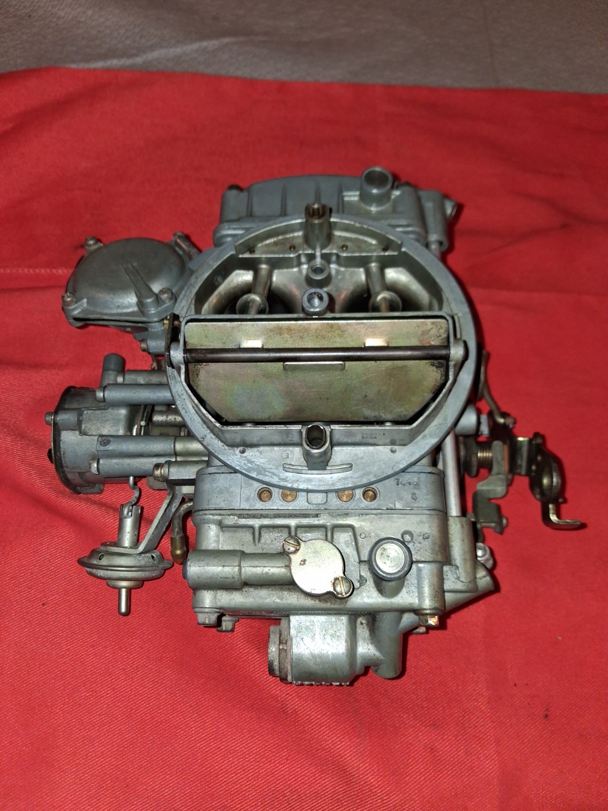 Holley 9895 650 Spread Bore QUADRAJET corvette Chevy SBC BBC 350 SUPER NICE 454