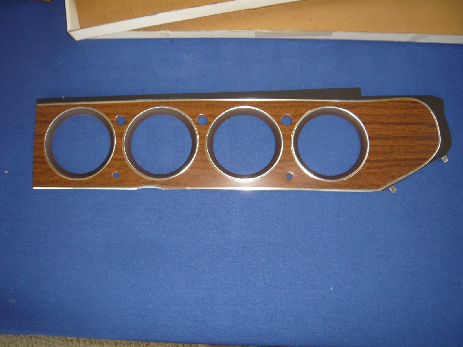 1970-1971 Barracuda Cuda Challenger Rallye Gauge Woodgrain Panel Bezel NEW 1970-1971 Barracuda Cuda Challenger Rallye Gauge Woodgrain Panel Bezel NEW