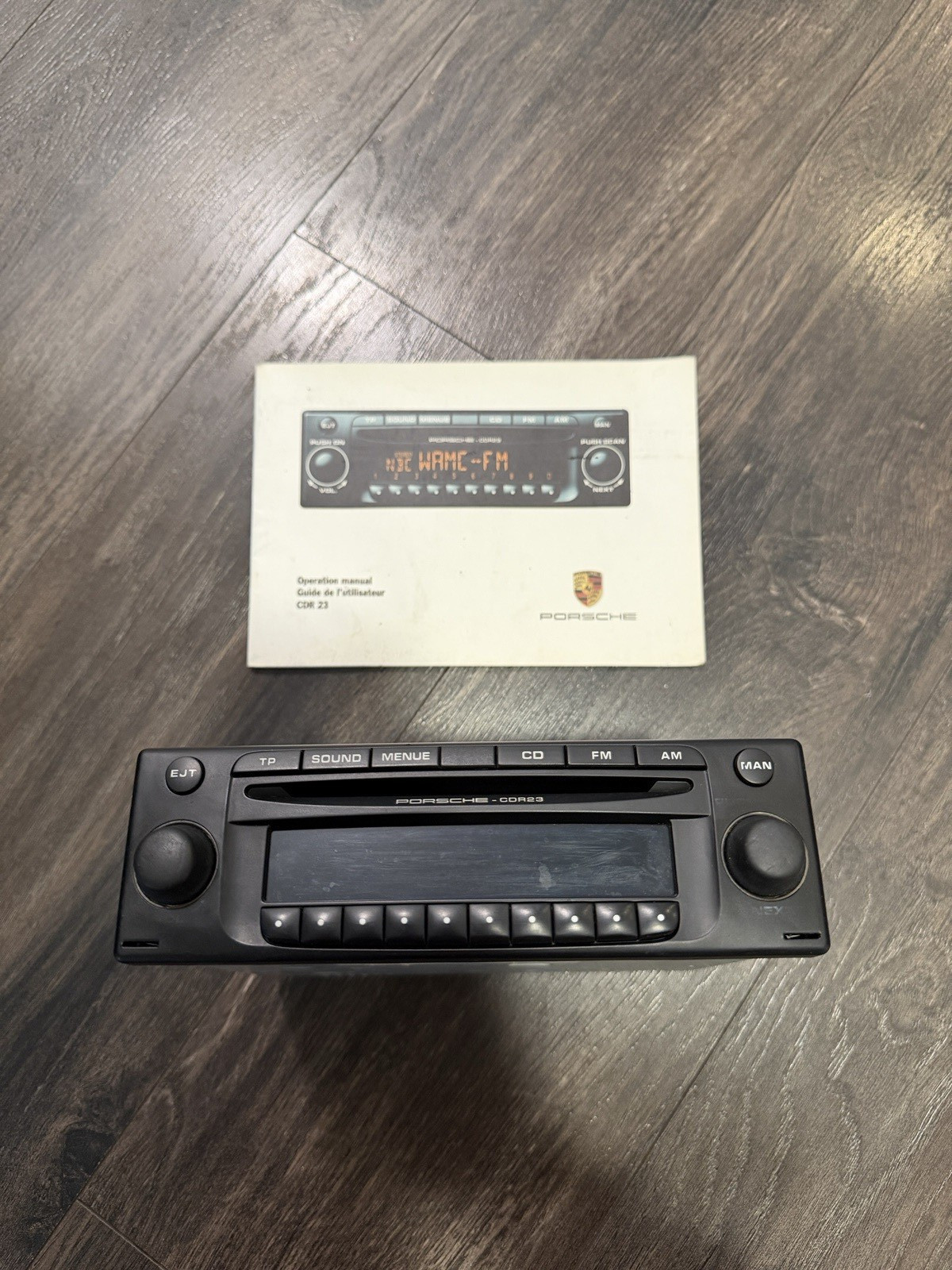 2003-2004 Porsche 911 996 986 Boxster CDR23 CD Radio FM Stereo OEM 99664512902 2003-2004 Porsche 911 996 986 Boxster CDR23 CD Radio FM Stereo OEM 99664512902