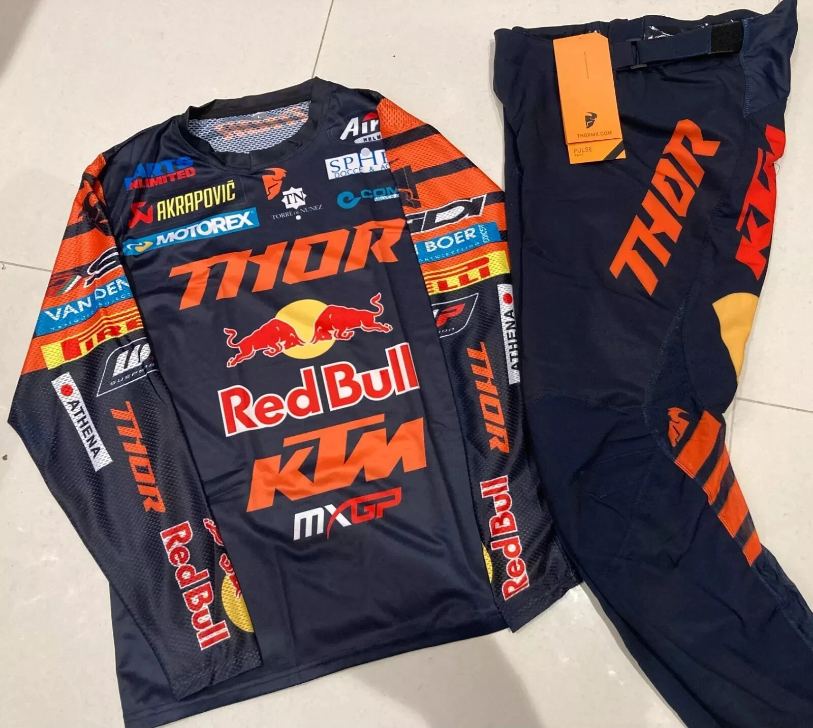 Thor - KTM - Team - MX Pant and Jersey Combo Thor - KTM - Team - MX Pant and Jersey Combo