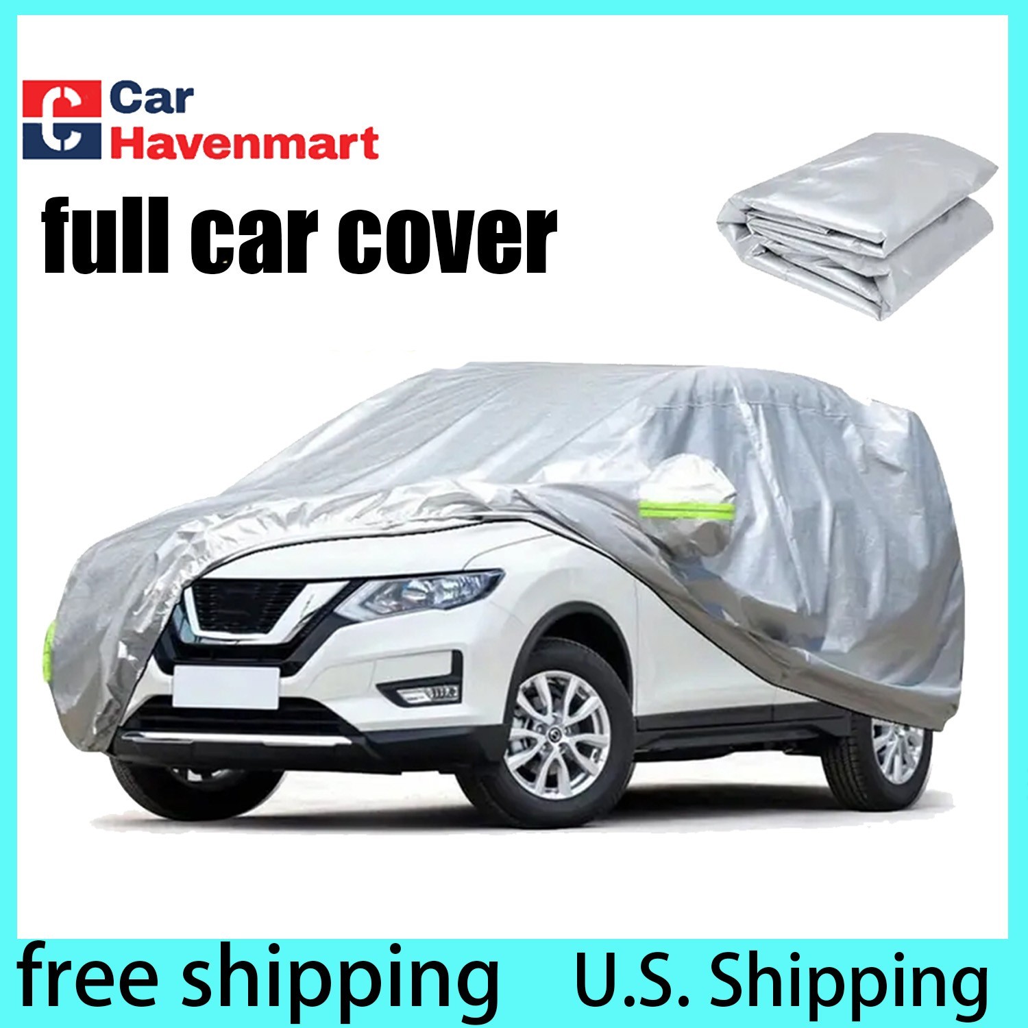 For Hyundai Santa Fe Full Car Cover Sun UV Snow Dust Rain Resistant All Weather For Hyundai Santa Fe Full Car Cover Sun UV Snow Dust Rain Resistant All Weather