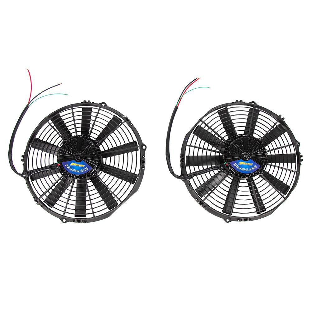 PROFORM 12” 12V Brushless Puller Fan 2-Pack