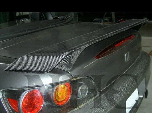 For Honda S2000 JS-Style Carbon Fiber Rear Spoiler Trunk Wing Lip BodyKits