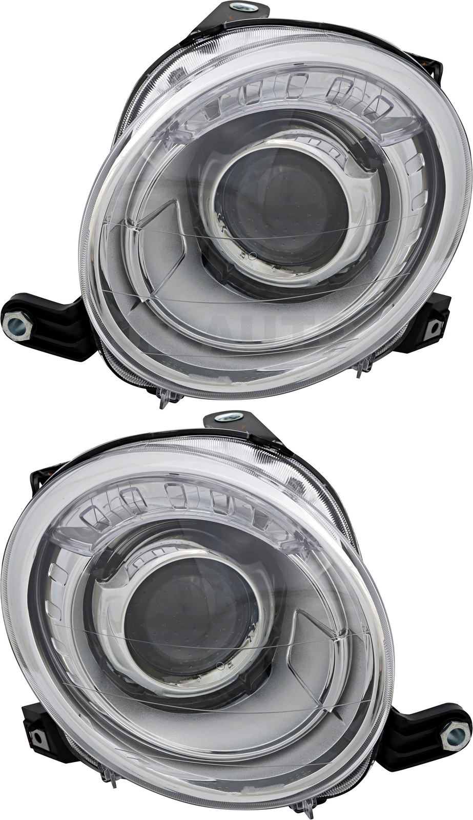 For 2012-2016 Fiat 500 Headlight Halogen Set Driver and Passenger Side
