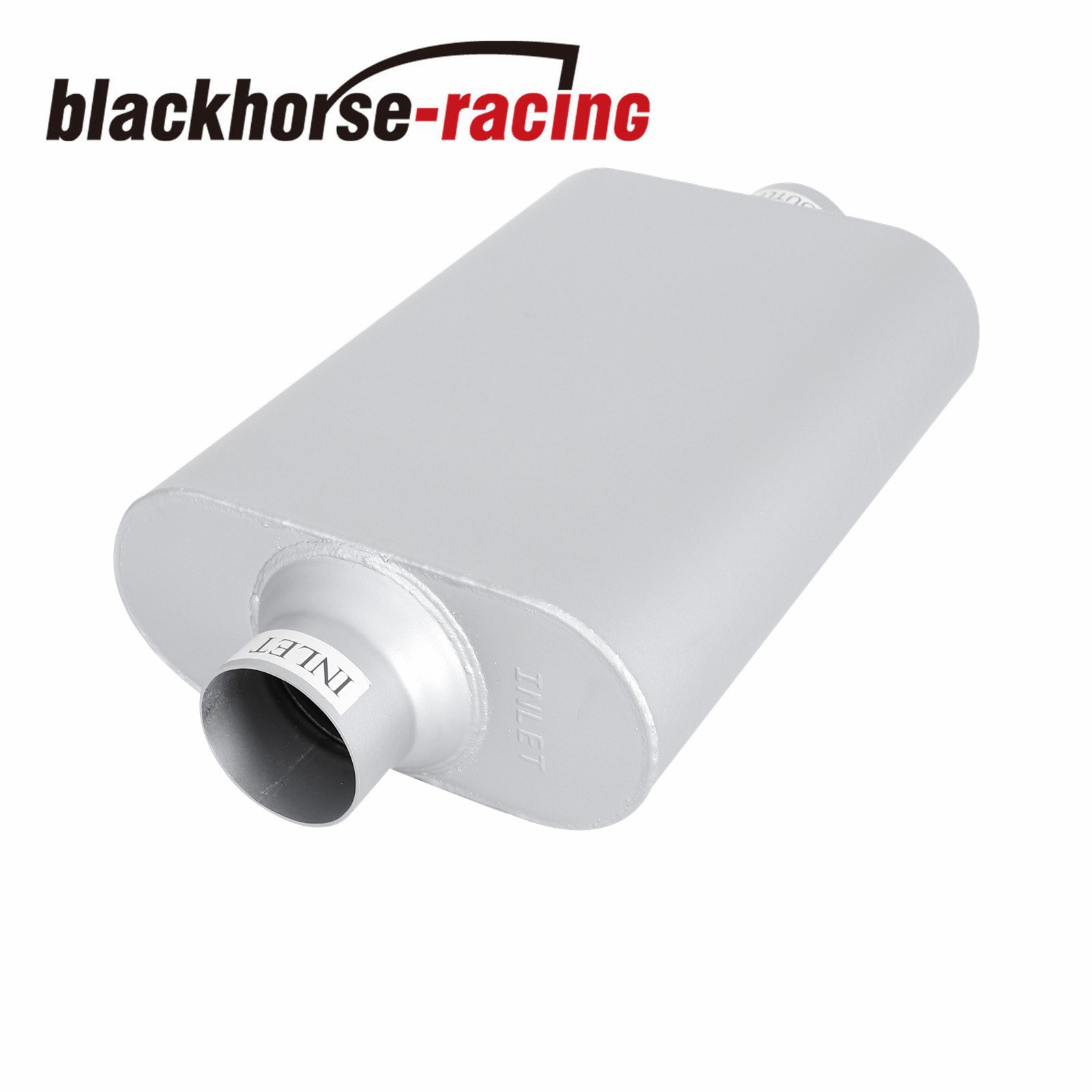 Universal Muffler Dual Chamber 2.5\