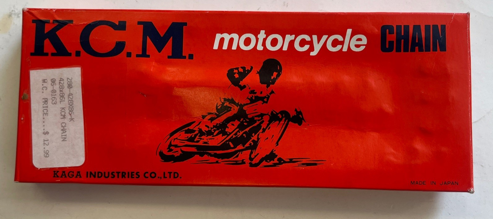 KMC Honda Atc 110  Drive Chain 428 86 Links Made In Japan