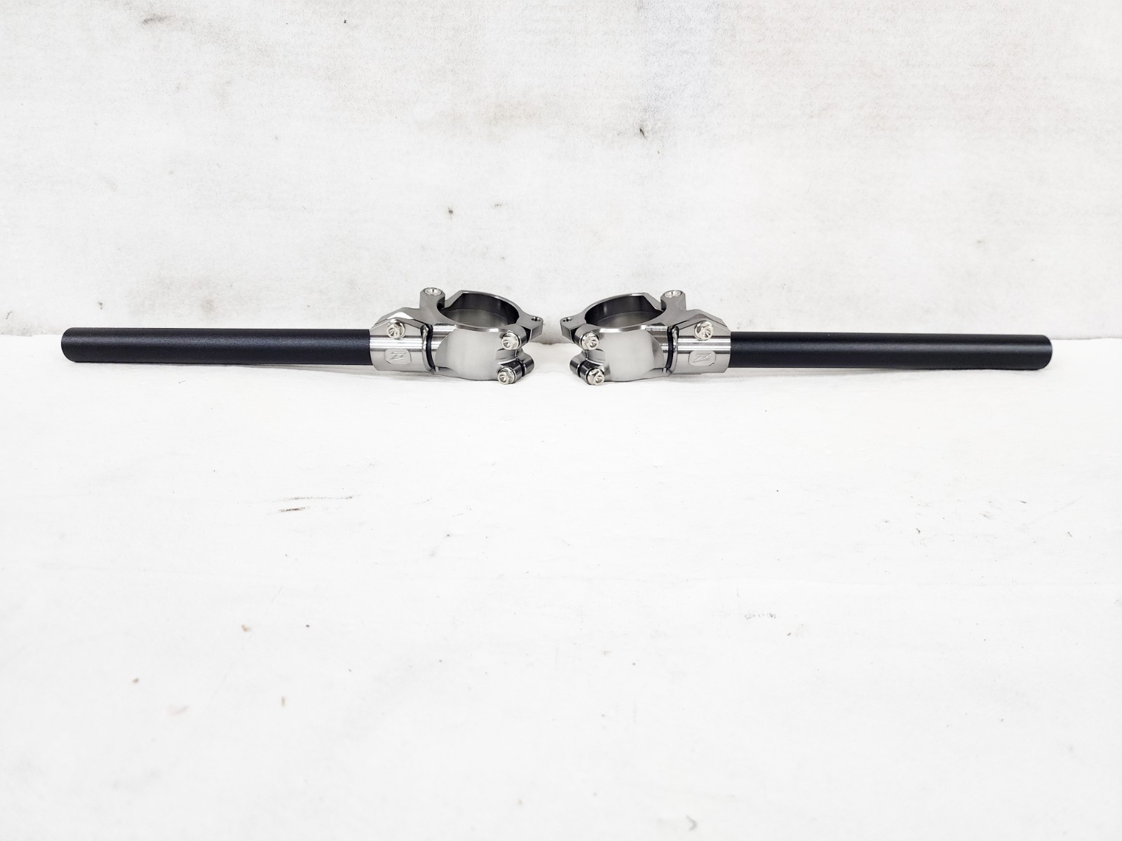 Zeta Flight Handle Clip-Ons 52mm Long Bar Length - 12 Degree ZX7R ZX9R GSXR1100
