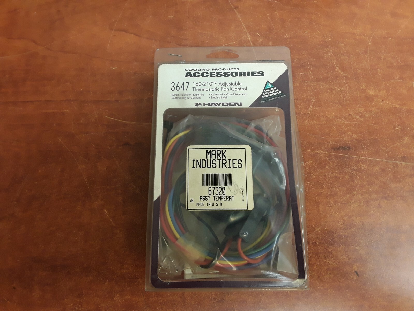 Hayden Adjustable Fan Control Kit 3647, 160-210 F