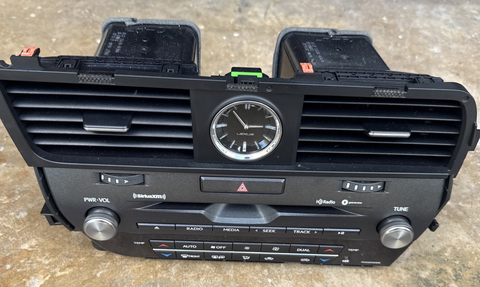 2020-2022 LEXUS RX350 OEM DASH RADIO RECEIVER & CLIMATE CONTROL PANEL 861200E680