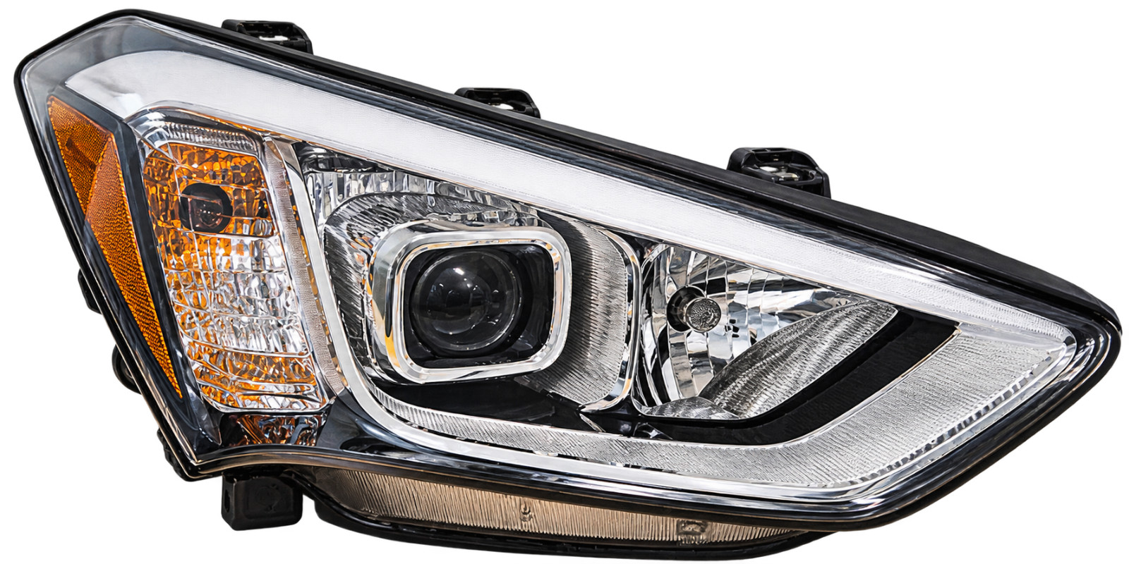 2013-2016 Hyundai Santa Fe RH Passenger Side Headlight Assembly LED Halogen