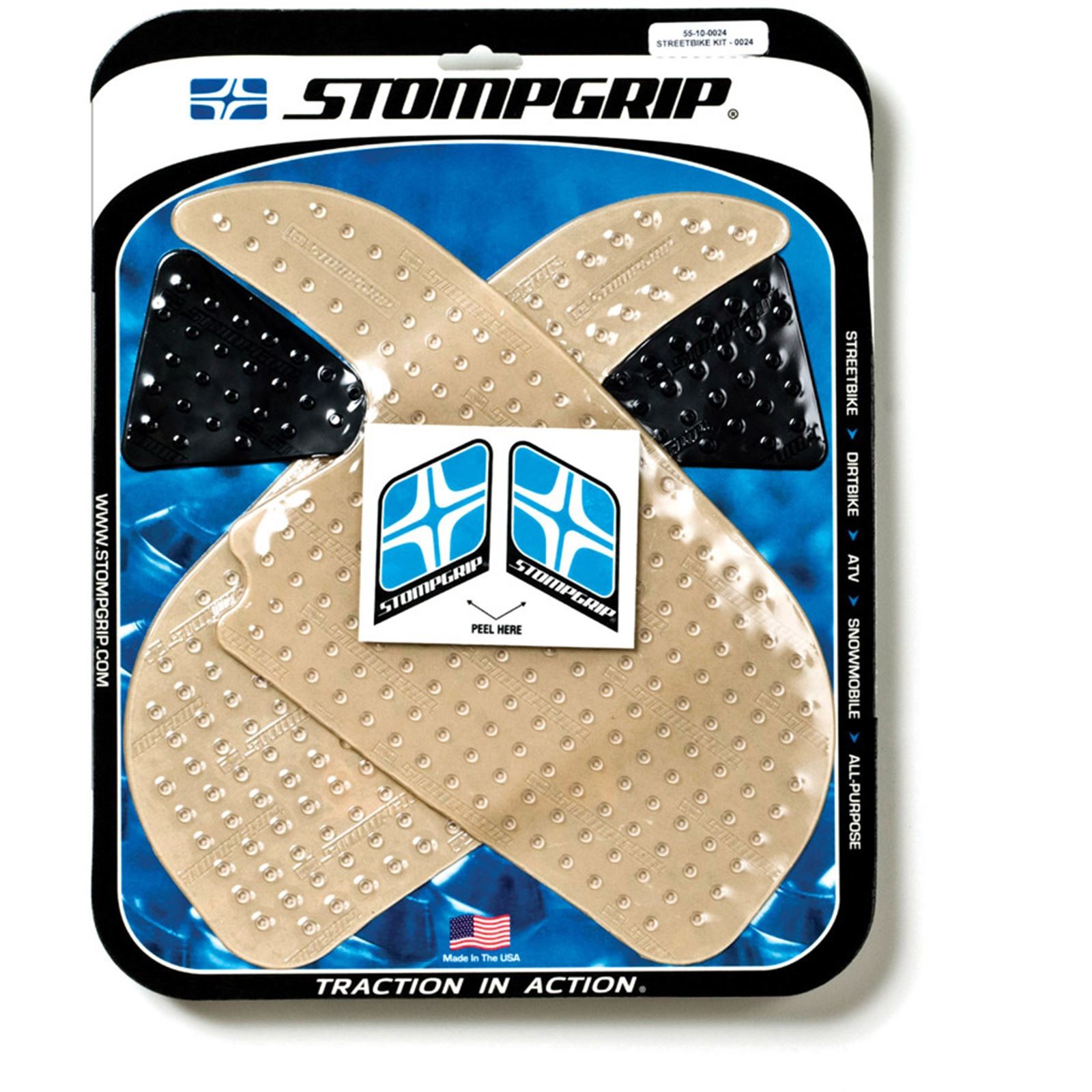 Stompgrip Kit - Volcano - Clear 55-10-0024