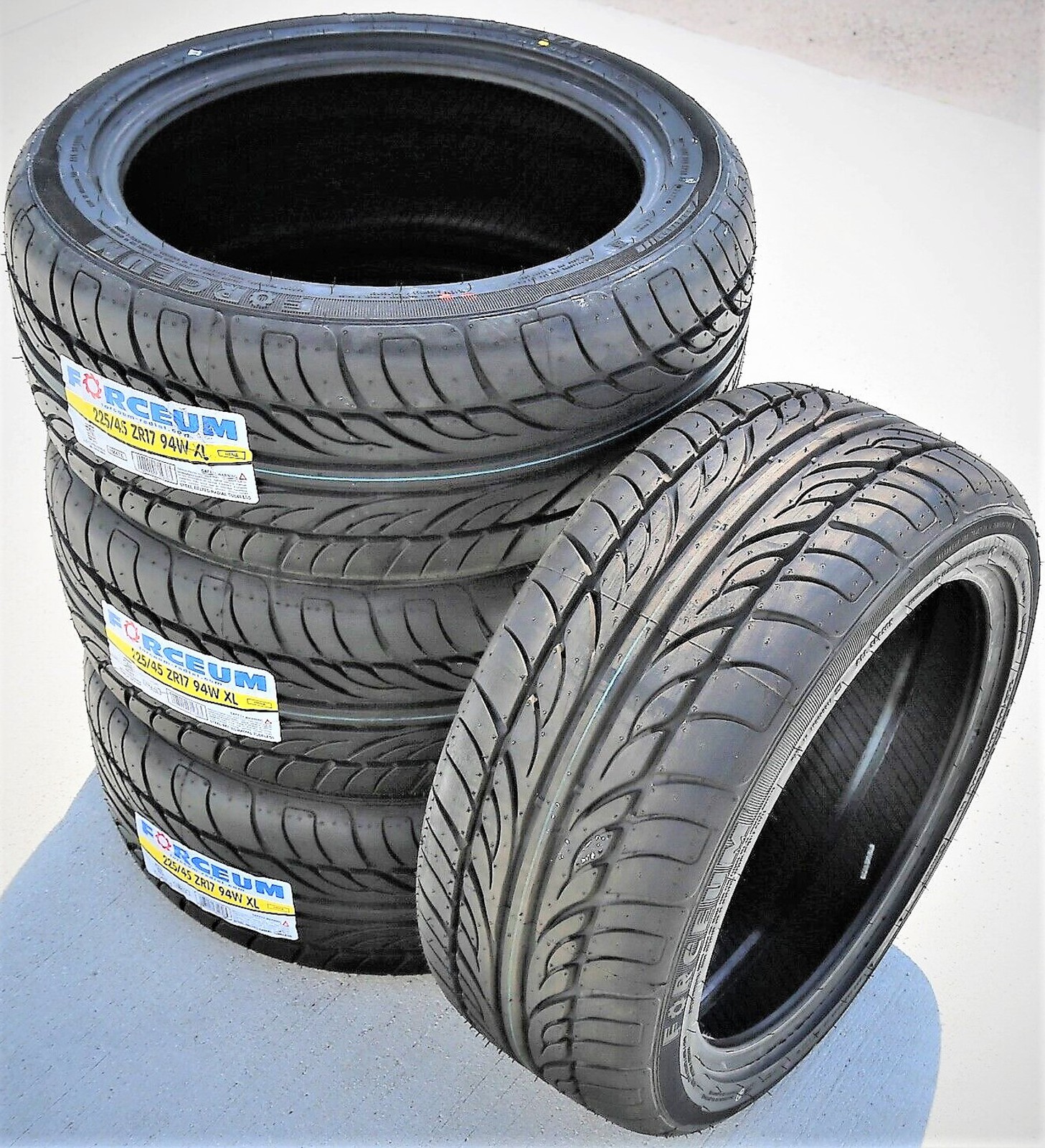 4 Forceum Hena 225/45R17 ZR 94W XL All Season High Performance Tires UTQG 400AA 4 Forceum Hena 225/45R17 ZR 94W XL All Season High Performance Tires UTQG 400AA
