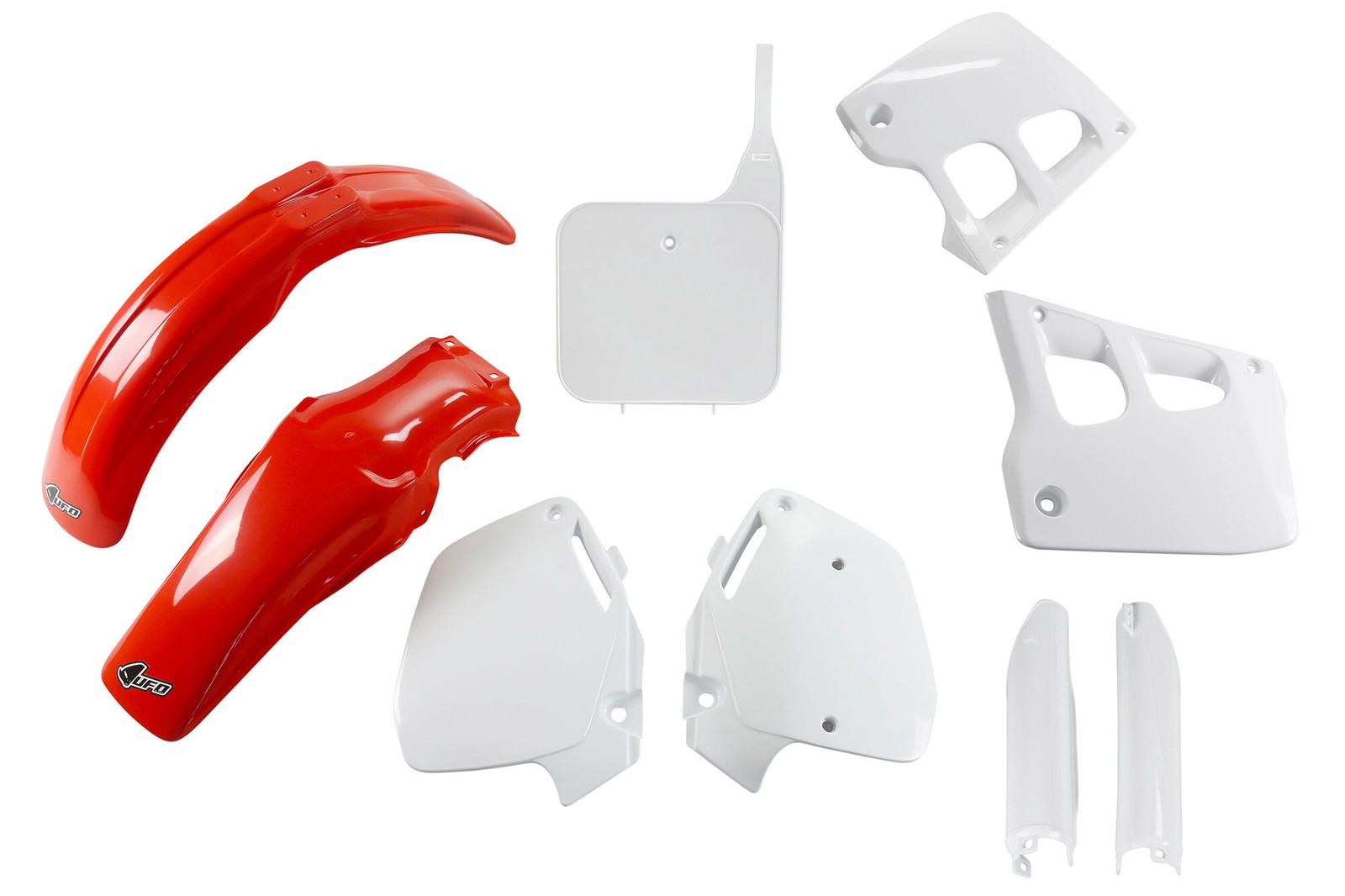 UFO OEM 91 Color Plastic Kit 91-92 CR125R, 90-91 CR250R UFO OEM 91 Color Plastic Kit 91-92 CR125R, 90-91 CR250R