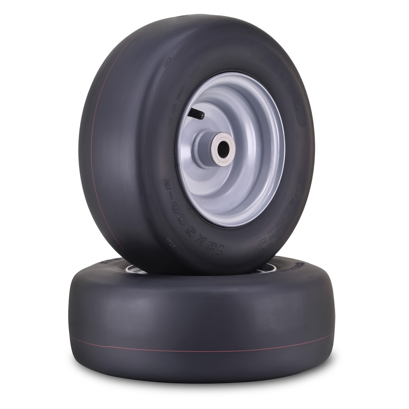 2 WANDA Lawn Mower Tire 13X5-6 w 3/4 2 WANDA Lawn Mower Tire 13X5-6 w 3/4
