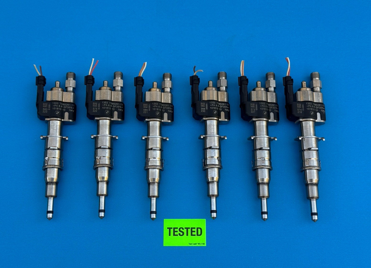 BMW E82 E90 E92 F01 F10 Engine N54 N63 High Pressure Fuel Injector SET Index-11