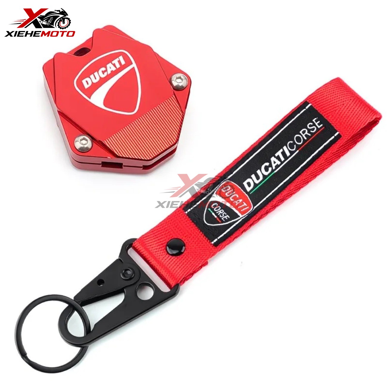 For DUCATI 899 959 1199 1299 panigale v4s v2 Motorcycle CNC Key Case Cover Shell