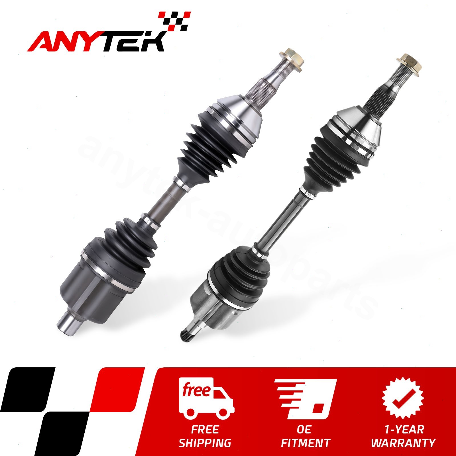 Pair Front CV Axle Assembly for 2000-2005 Buick LeSabre Bonneville Pontiac 3.8L